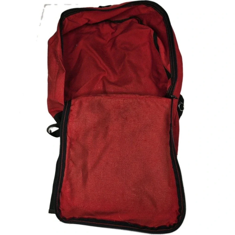 Vintage Red Backpack Daypack Cordura Nylon Made in USA 90s School Bookbag